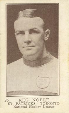 1923 William Patterson Reg. Noble #26 Hockey Card