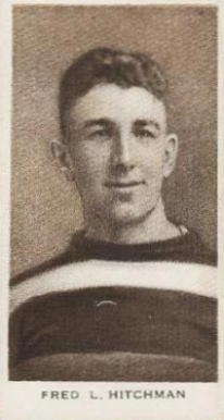1924 Champ's Cigarettes Fred Hitchman # Hockey Card