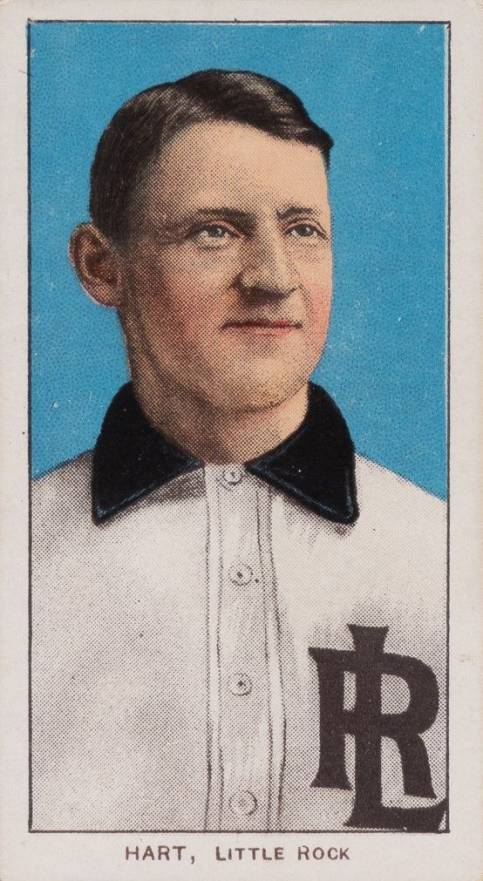 1909 White Borders Piedmont 350  Hart, Little Rock #204 Baseball Card