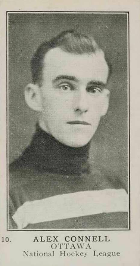 1924 William Patterson Alex Connell #10 Hockey Card