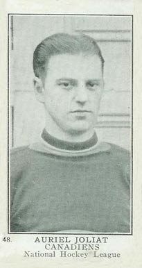 1924 William Patterson Aurel Joliat #48 Hockey Card