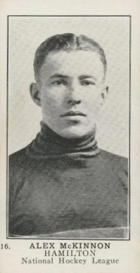 1924 William Patterson Alex McKinnon #16 Hockey Card