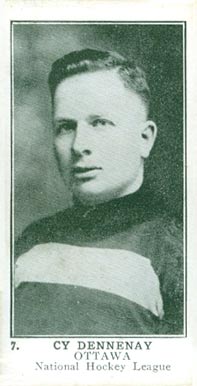 1924 William Patterson Cy Denneny #7 Hockey Card