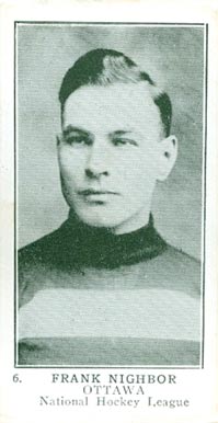 1924 William Patterson Frank Nighbor #6 Hockey Card
