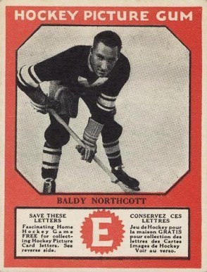 1933 Canadian Gum Baldy Northcott # Hockey Card