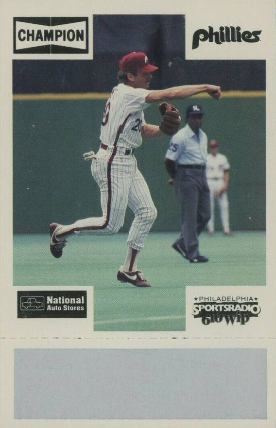 1987 Champion Phillies Mike Schmidt # Baseball Card