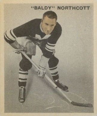 1933 World Wide Gum Ice Kings Baldy Northcott #48 Hockey Card