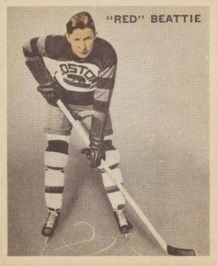1933 World Wide Gum Ice Kings Red Beattie #29 Hockey Card