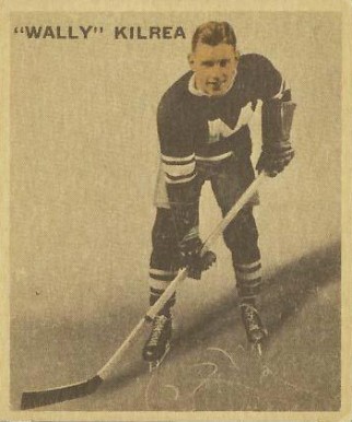 1933 World Wide Gum Ice Kings Wally Kilrea #53 Hockey Card