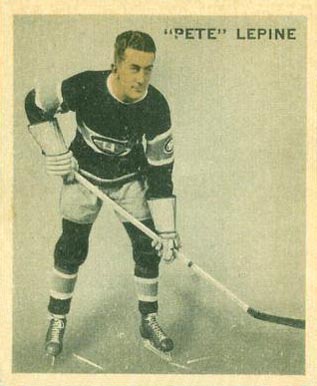1933 World Wide Gum Ice Kings Pit Lepine #46 Hockey Card