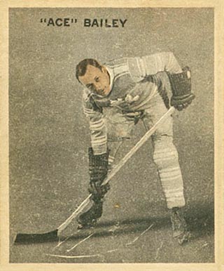 1933 World Wide Gum Ice Kings Ace Bailey #22 Hockey Card