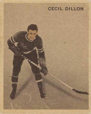 1933 World Wide Gum Ice Kings Cecil Dillon #15 Hockey Card