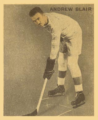 1933 World Wide Gum Ice Kings Andrew Blair #4 Hockey Card