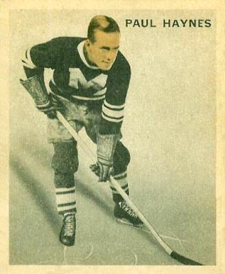 1933 World Wide Gum Ice Kings Paul Haynes #6 Hockey Card