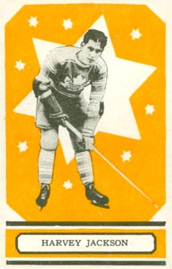 1933 O-Pee-Chee Harvey Jackson #33 Hockey Card