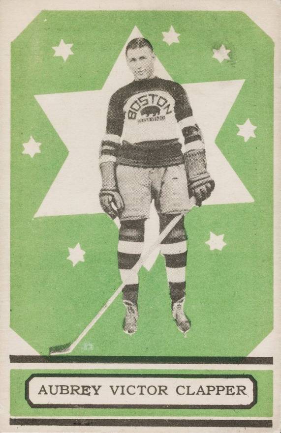 1933 O-Pee-Chee Aubrey Victor Clapper #8 Hockey Card