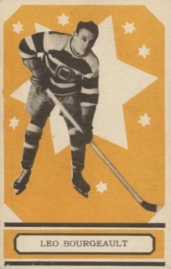 1933 O-Pee-Chee Leo Bourgeault #28 Hockey Card