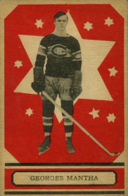 1933 O-Pee-Chee Georges Mantha #22 Hockey Card