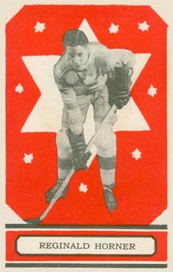 1933 O-Pee-Chee Reginald Horner #10 Hockey Card
