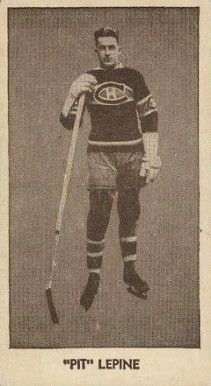 1933 V129 Anonymous Pit Lepine #42 Hockey Card