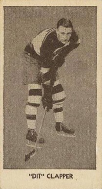 1933 V129 Anonymous Dit Clapper #36 Hockey Card