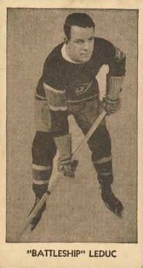 1933 V129 Anonymous Albert Leduc #27 Hockey Card
