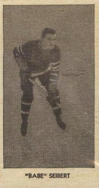 1933 V129 Anonymous Babe Siebert #28 Hockey Card