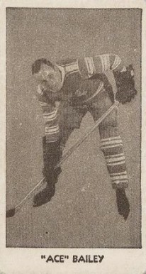 1933 V129 Anonymous Ace Bailey #3 Hockey Card