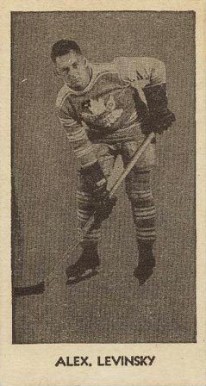 1933 V129 Anonymous Alex Levinsky #9 Hockey Card