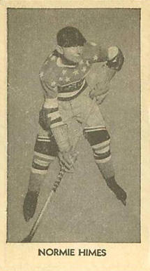1933 V129 Anonymous Normie Himes #21 Hockey Card