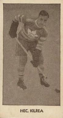 1933 V129 Anonymous Hec Kilrea #17 Hockey Card