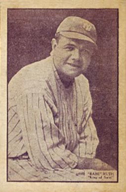 1933 Uncle Jacks Candy "Babe" Ruth # Baseball Card