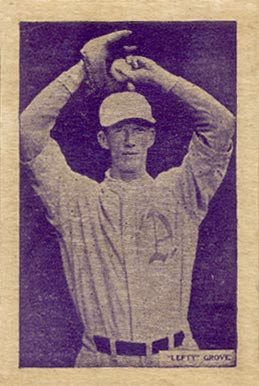 1933 Uncle Jacks Candy "Lefty" Grove # Baseball Card