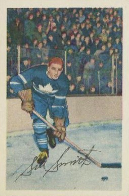 1952 Parkhurst Sid Smith #45 Hockey Card