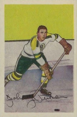 1952 Parkhurst Johnny Peirson #78 Hockey Card