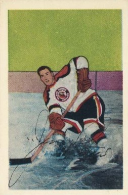 1952 Parkhurst Jim Peters #35 Hockey Card
