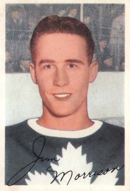 1953 Parkhurst Jim Morrison #15 Hockey Card