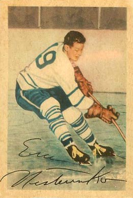 1953 Parkhurst Eric Nesterenko #10 Hockey Card