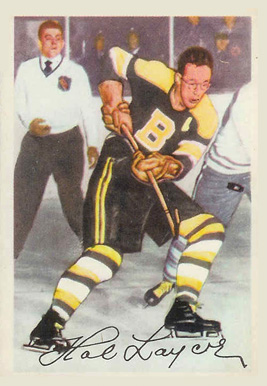 1953 Parkhurst Hal Laycoe #87 Hockey Card