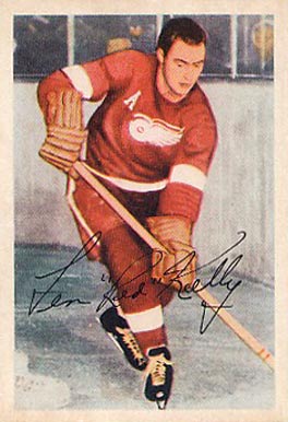 1953 Parkhurst Red Kelly #40 Hockey Card