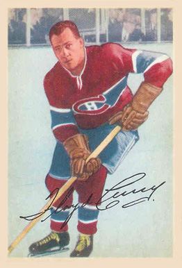 1953 Parkhurst Floyd Curry #35 Hockey Card