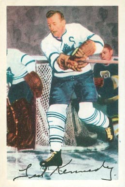 1953 Parkhurst Teeder Kennedy #7 Hockey Card