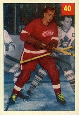 1954 Parkhurst Glen Skov #40 Hockey Card