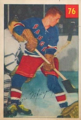 1954 Parkhurst Ron Murphy #76 Hockey Card
