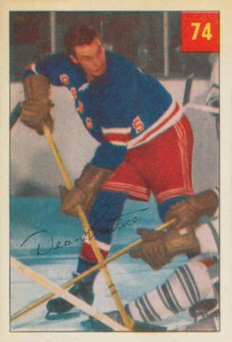 1954 Parkhurst Dean Prentice #74 Hockey Card