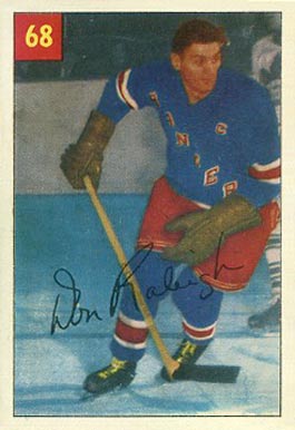 1954 Parkhurst Don Raleigh #68 Hockey Card