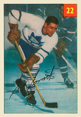 1954 Parkhurst Sid Smith #22 Hockey Card