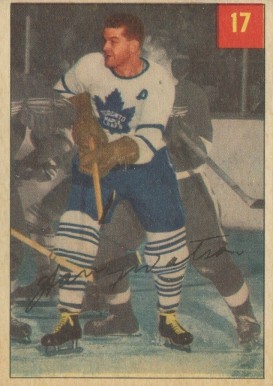 1954 Parkhurst Harry Watson #17 Hockey Card