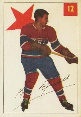 1954 Parkhurst Ken Mosdell #12 Hockey Card