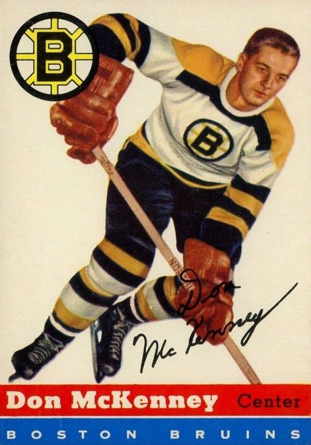 1954 Topps Don McKenney #35 Hockey Card